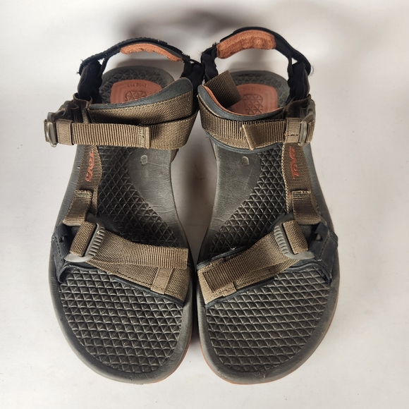 TEVA Men's Universal Buckle 2 Water Sandal Size 10 Khaki Shoes Outdoor - Picture 9 of 11